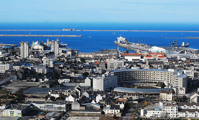 Cherbourg-en-Cotentin - Immobilier - CENTURY 21 Hervé Régnault - Cherbourg vue de la montagne du Roule