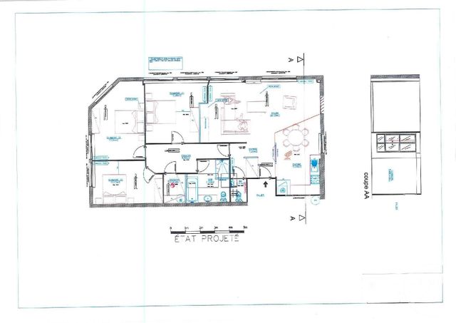 Appartement F4 à louer - 4 pièces - 118.0 m2 - CHERBOURG EN COTENTIN - 50 - BASSE-NORMANDIE - Century 21 Hervé Regnault