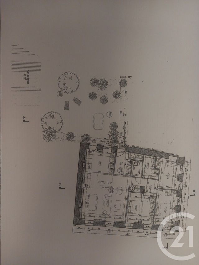 Appartement F4 à louer - 4 pièces - 101.0 m2 - CHERBOURG EN COTENTIN - 50 - BASSE-NORMANDIE - Century 21 Hervé Regnault